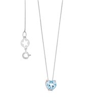Collana Comete Donna in Oro bianco Topazio GLB 1546 - GLB 1546